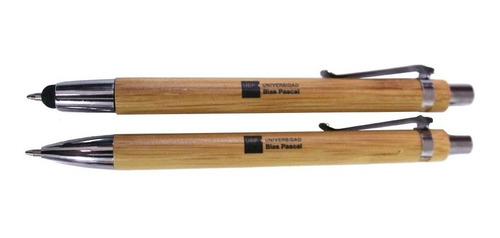 Imagen 3 de 3 de Set Bambu Nagano - Set De Bolígrafo Y Lápiz Mecánico - Bp258