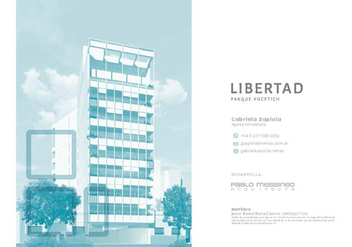 Imagen 7 de 7 de Departamento 1 Dorm. En Venta En La Plata.