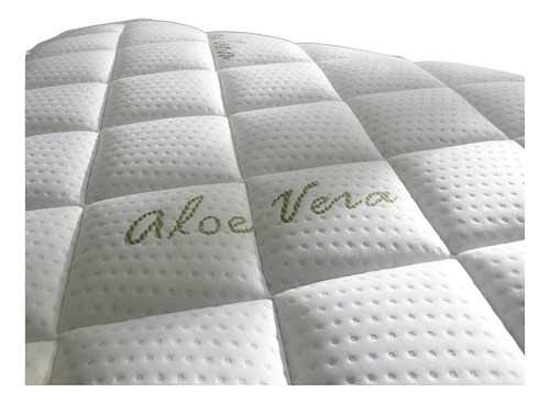 Cubrecolchón Aloe Vera ( Ideal Sensibilidad Dérmica) 1.5 P