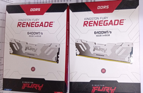 Kit Ddr5 Kingston Renegade 2 X 16 (32 Gb) Cl32 (Usado)