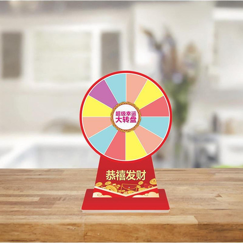 Ruleta De Mesa Con Premio De 12 Pulgadas Para Multicolor C