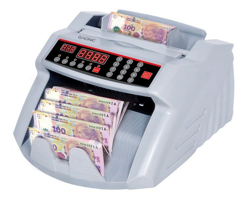Imagen 1 de 10 de Contadora Dinero Profesional Gadnic Homologada Detec. Falsos