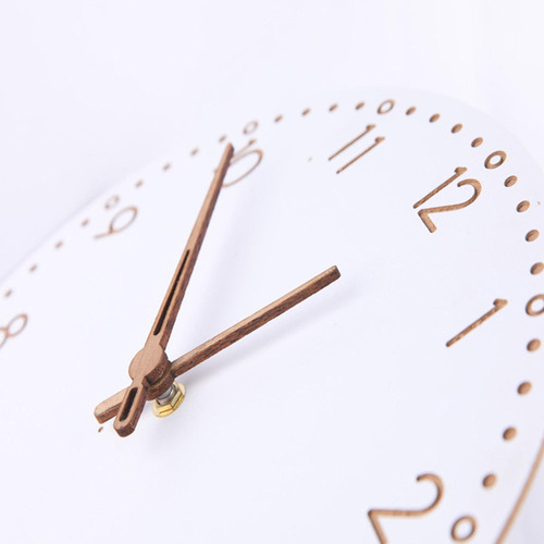 Reloj De Pared De Madera Reloj Decorativo Silencioso Para A