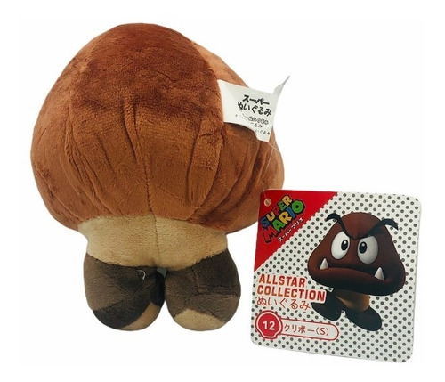 Peluche Goomba Hongo Malo Enemigo Cafe Mario Bros Colección