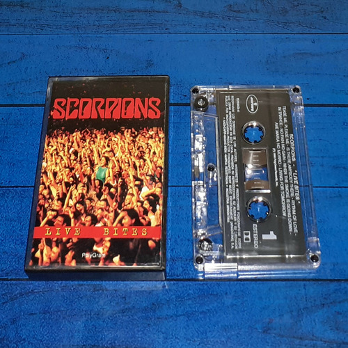 Scorpions Live Bites Cassette Arg Maceo-disqueria 