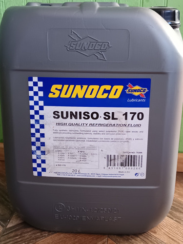 Aceite Suniso Sl 170 Bidón 20 Litros