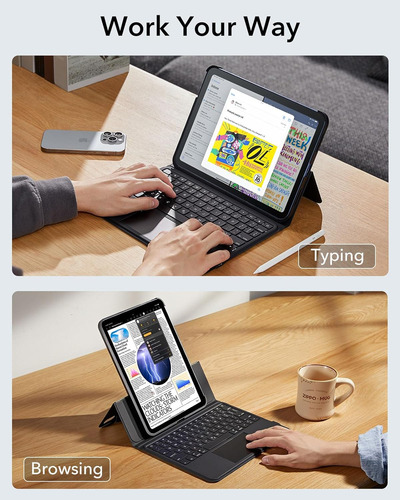 Funda Con Teclado Con Soporte Esr iPad Air 11 (m2) Ingles