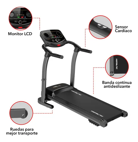 Pack Trotadora M201 Bicicleta Spinning 6kg Cuotas sin inter s