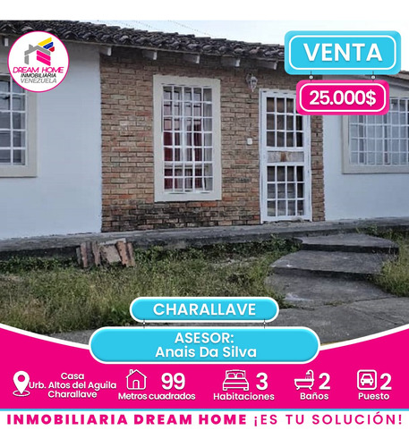 Casa En Venta Urb. Altos Del Aguila - Charallave