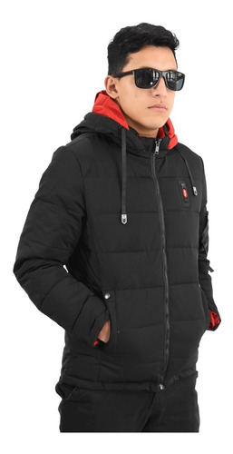 Campera Hombre Invierno Impermeable Reversible Lyd 1951