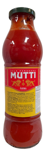 Passata Con Basilico *700g Vidrio Mutti