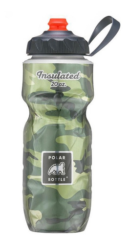 Garrafa Polar 590ml Zipstream Camuflada Térmica