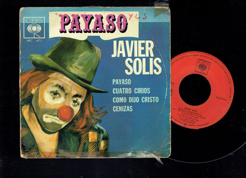 Disco Chico Payaso Javier Solis