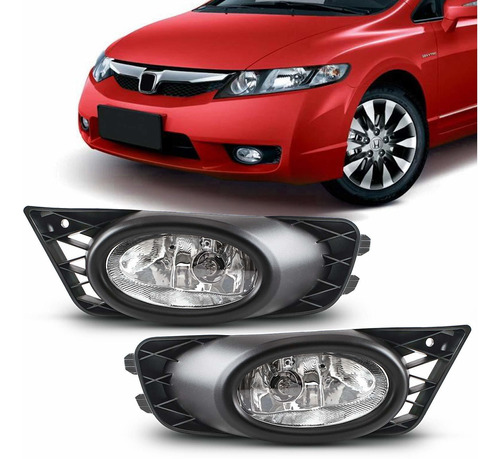 Dlaa Luces De Niebla Para Honda Civic 4 Puertas 2009 2010 20