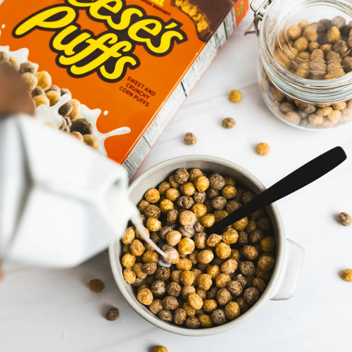 Cereal Americano Reeses Puffs Con Chocolate Caja Mega Size