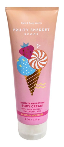  Bath & Body Works Creme Fruity Sherbet Scoop 226g