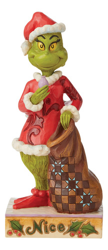 Enesco Jim Shore Dr. Seuss The Grinch Naughty And Nice - Fig