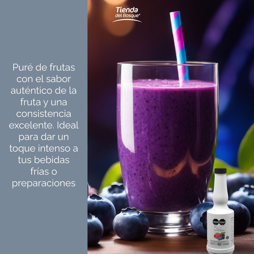 Cremuccino Puré De Frutas Frutos Del Bosque