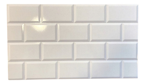 Ceramica Pared Azulejo Brick Blanco Oferta. Ceramicarte =)