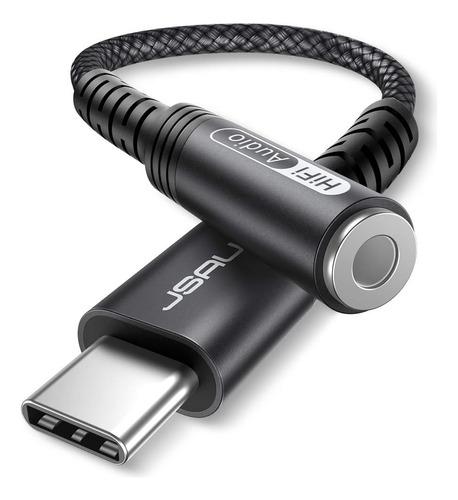 Adaptador Usb Tipo C A Conector De Auriculares Hembra De 3,5