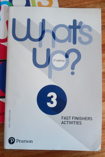 Libro What's Up? 3, Fast Finishers Activities