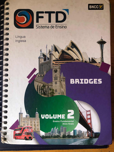 Livro Didático Inglês Ftd Volume 2 Bridges