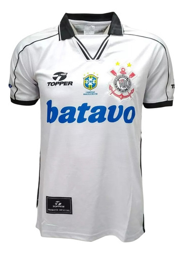 Camisa Corinthians Retrô Batavo I 1999 - Branco
