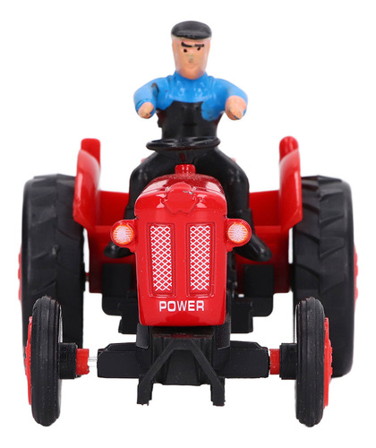 Modelo De Vehículo De Simulación Red Red Kids Farm Tractor T
