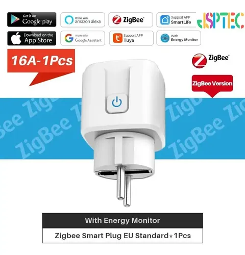 Enchufe Inteligente Zigbee Ue 16a/20a Con Enchufe Inteligent | Cuotas ...