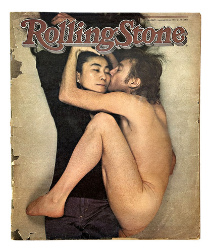 Revista Rolling Stone N° 405 Con John Lennon Y Yoko Ono 1981 (Usado)