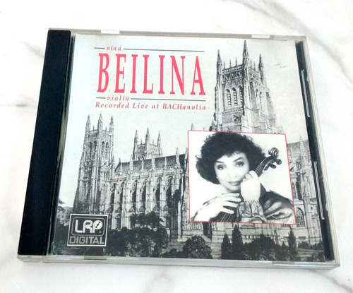 Cd Nina Beilina Recorded Live At Bachanalia Usado Importado