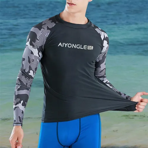 Camisa de natacion hombre on sale