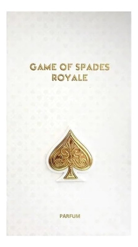 Perfume Jo Milano Game Of Spade Royale, Unisex, 100 Ml
