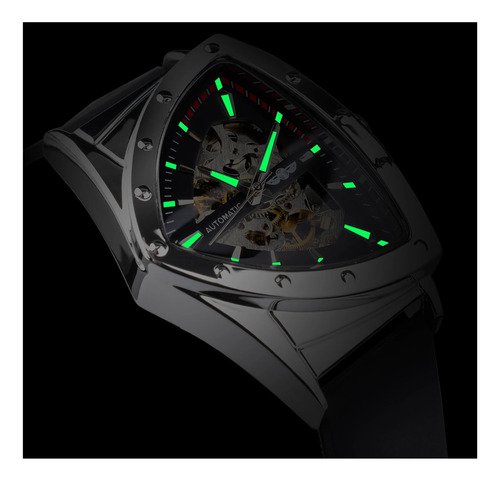 X Winner Relojes For Hombre Reloj Mecánico Transparente