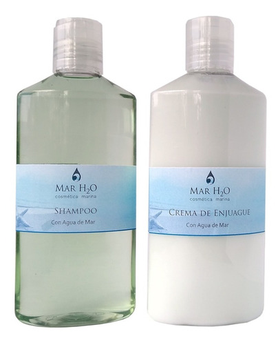 Shampoo Y Crema Enjuague Con Agua De Mar - Mar H2o