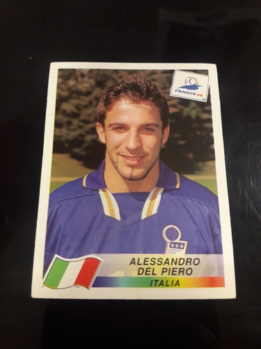 Mundial Francia 1998. Figurita N° 97. Del Piero. Mira!!!!