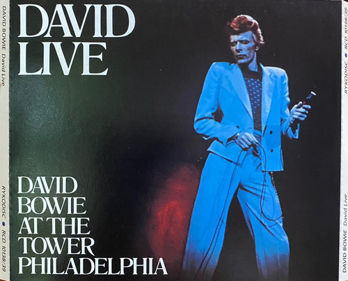 Cd Doble - David Bowie / David Live. Album (1990)