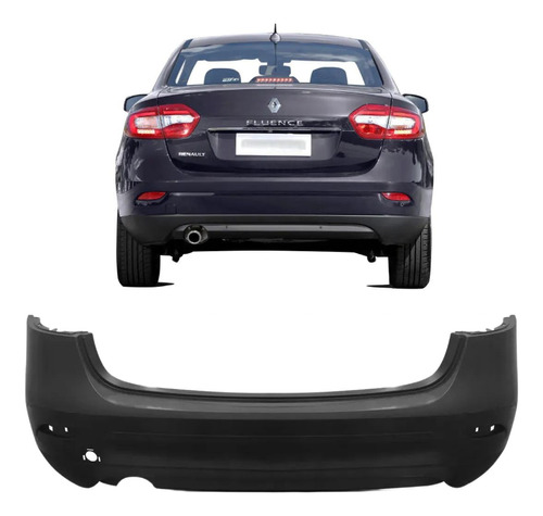 Paragolpe Trasero Fluence 2010 2011 12 13 14 15 16 2017 2018