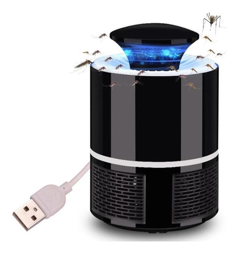 Abajour Armadilha De Mosquito Pernilongo Led Violeta - Usb