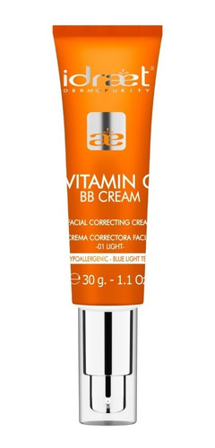 Bb Cream Idraet 30g Facial Tono Light Medium Dark Vitatmina 