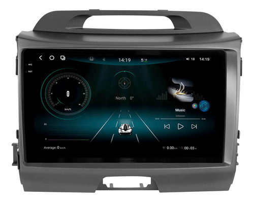Multimidia Aikon Fóton G3 Sportage 2011 A 2016 12+256gb 9p