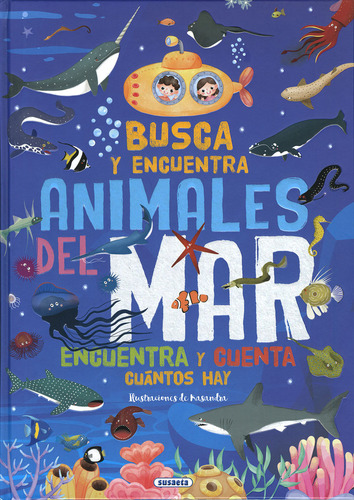 Libro Busca Y Encuentra Animales Del Mar - Ediciones, Sus...