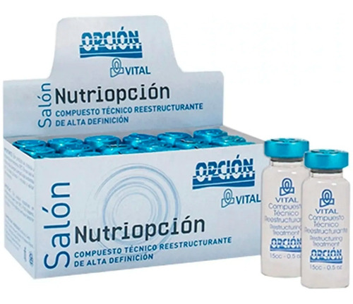 Ampollas Capilares Nutriopcion Vitamina B6  - Opcion 18u