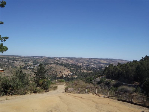Venta Parcela, Vista Al Valle Lo Abarca Camino Casablanca