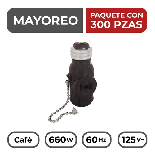 300 Sockets + Ladrón Con Interruptor De Cadena Mayoreo