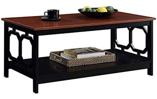 Convenience Concepts Omega Coffee Table, Tapa De Cerezo/marc