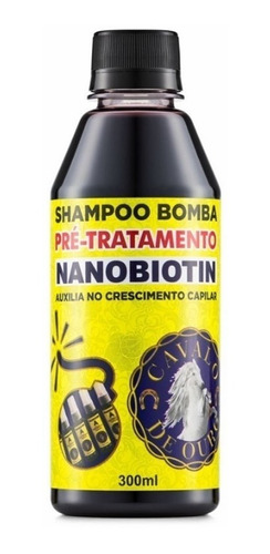 Shampoo Para Crescer O Cabelo Nanovin A Sh Bomba Cavalo Ouro