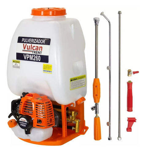 Pulverizador Costal Motorizado Gasolina Vpm260 Vulcan 