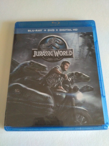 Jurassic World Blu-ray Nuevo Sellado