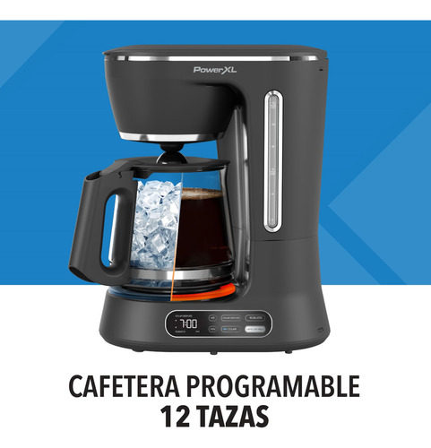 Cafetera Automática Powerxl Hace Café Helado Y Caliente 12tz